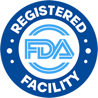 Facility registration information badge